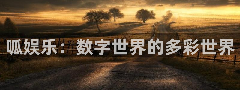 赢咖平台注册：呱娱乐：数字世界的多彩世界
